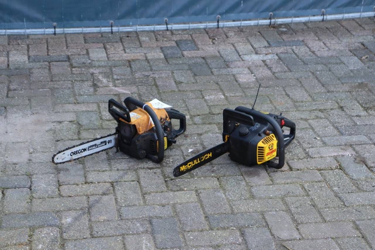 Lot Chainsaws McCulloch Black Cat 39