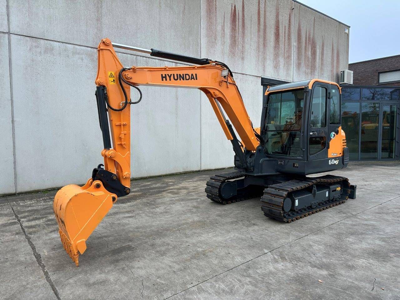 Crawler excavator Hyundai R60VS Diesel 2016