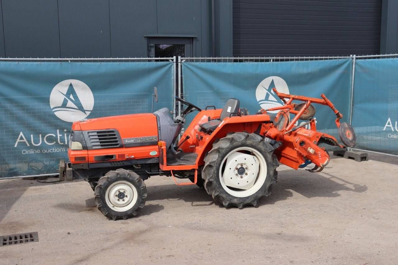 Mini tractor Kubota GL240F Diesel with Rotary tiller
