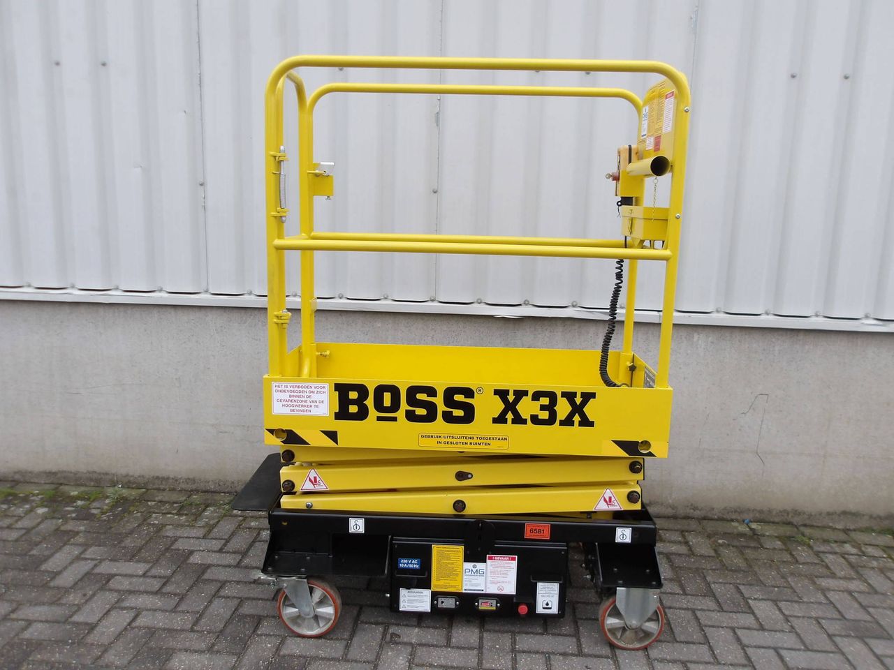Boss X3X Scissor Lift 5.20m Electric 2021