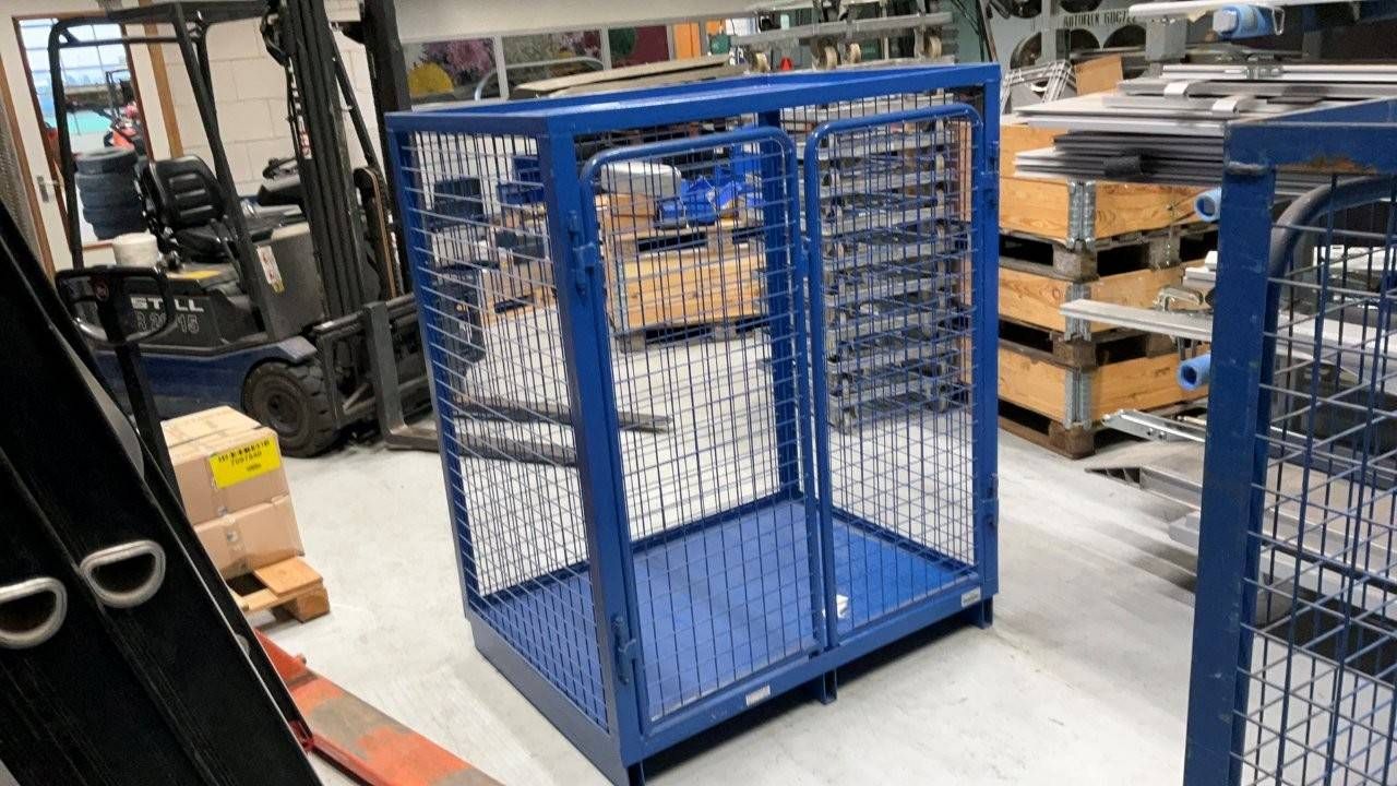 Party Mesh Cages 120x90x150cm 4 pieces