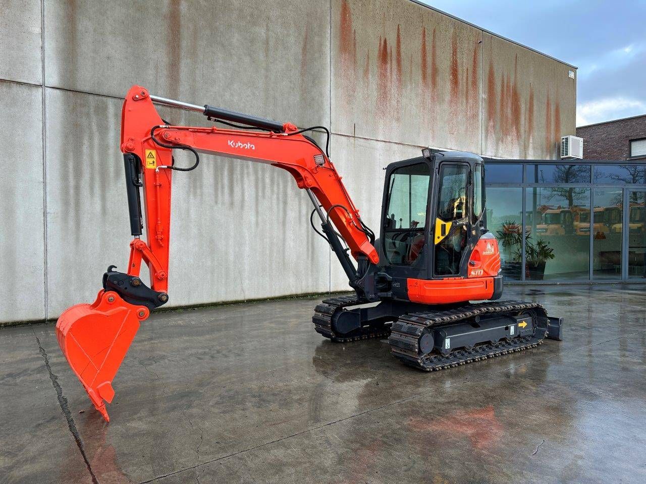 Crawler excavator Kubota KX155-3SZ Diesel 2012