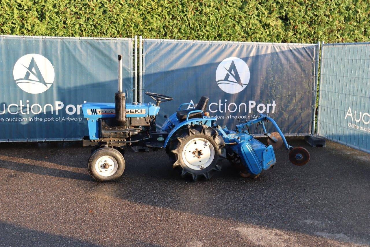 Mini tractor Iseki TX1410 Diesel with cultivator (Margin)