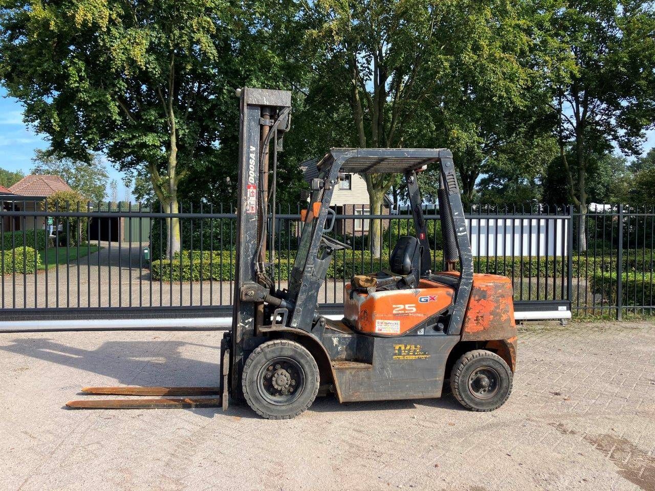 Forklift Doosan D25G Diesel 2500kg 2012