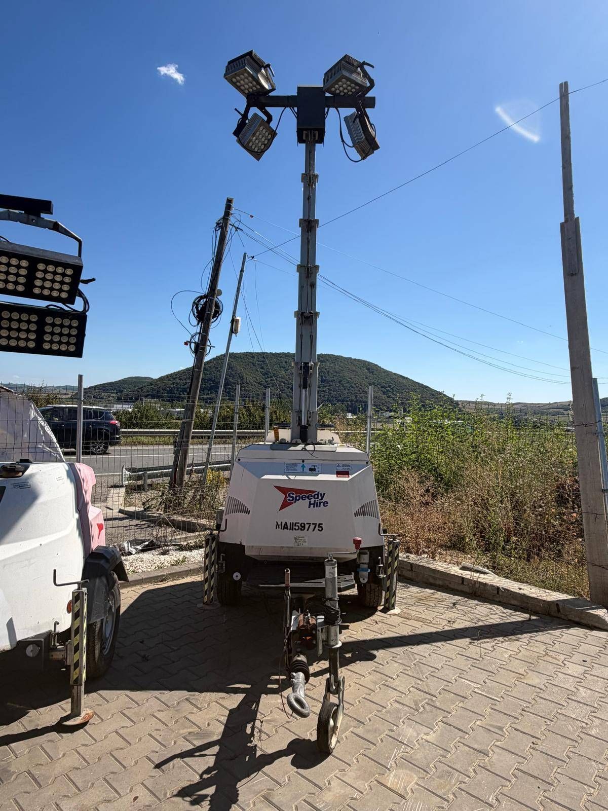 Palo della luce Generac Tower Light Diesel 5kVA 2010