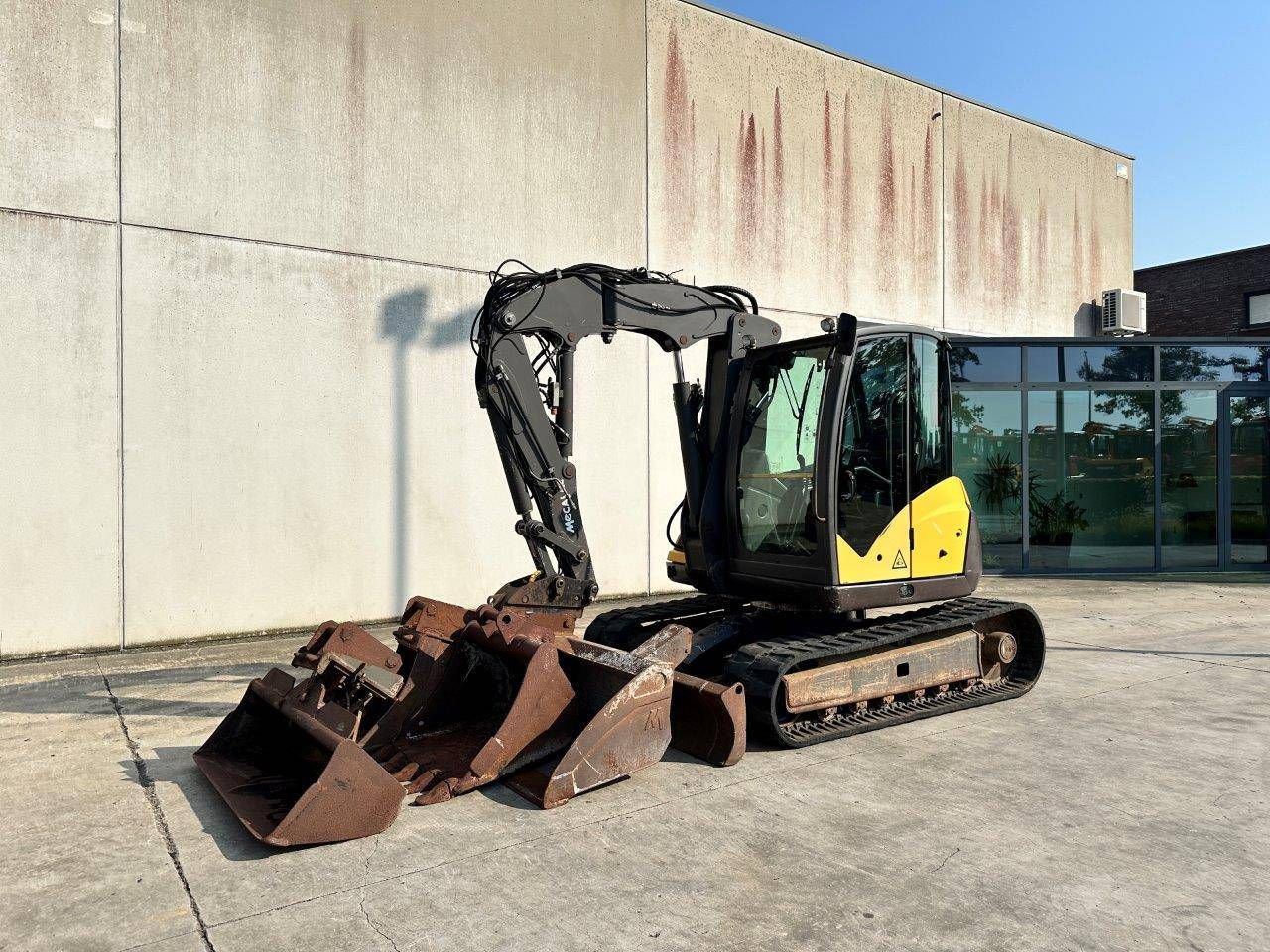 Crawler excavator Mecalac 8MCR Diesel 2010
