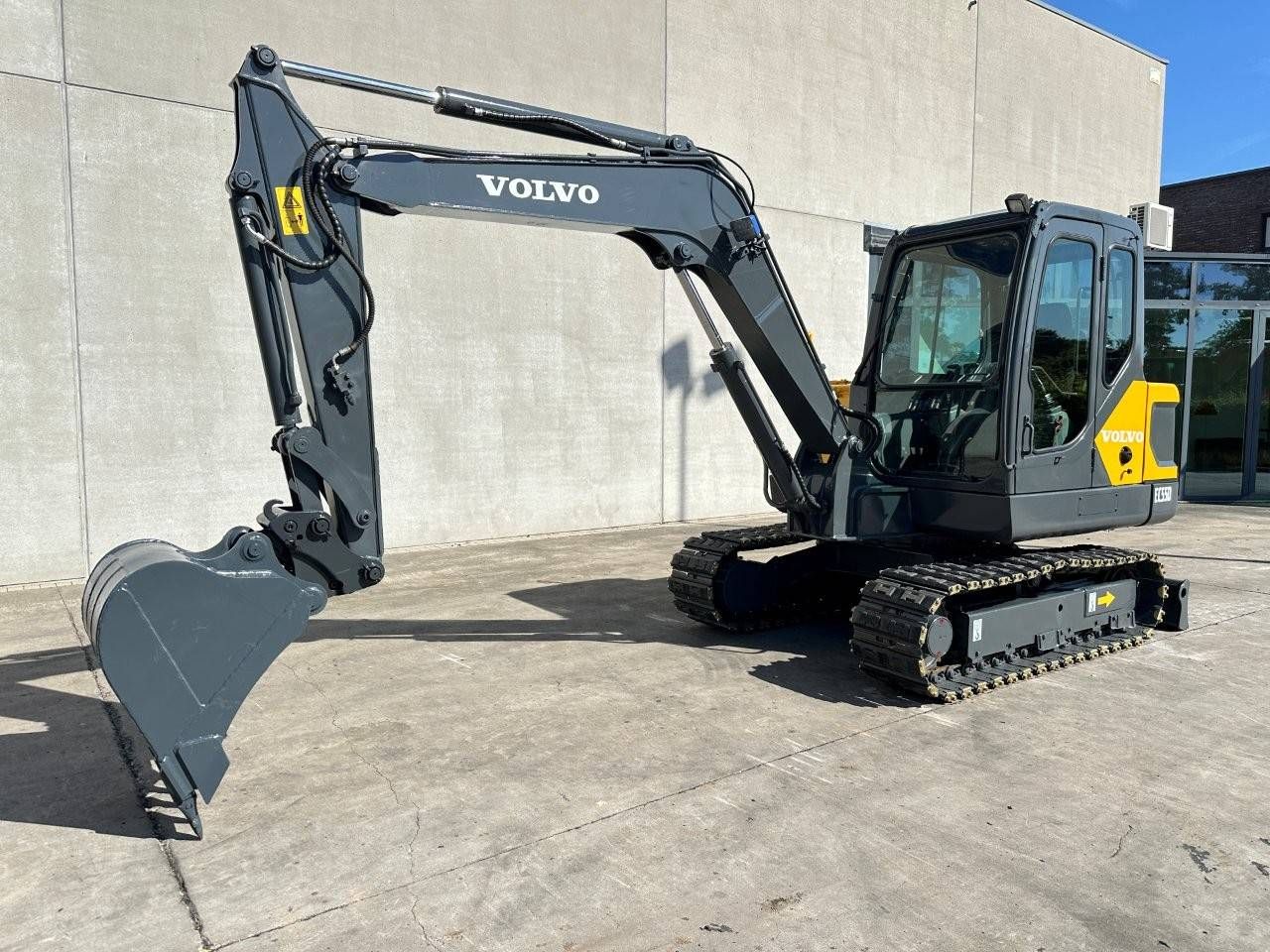 Midigraafmachine Volvo EC55D Diesel 2018