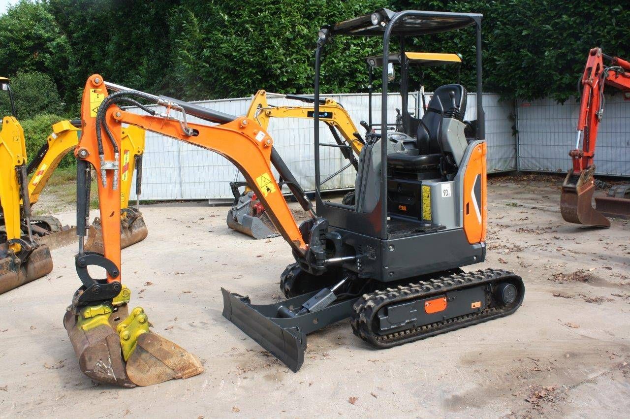 Mini digger Doosan DX17Z Diesel 14hp 2021