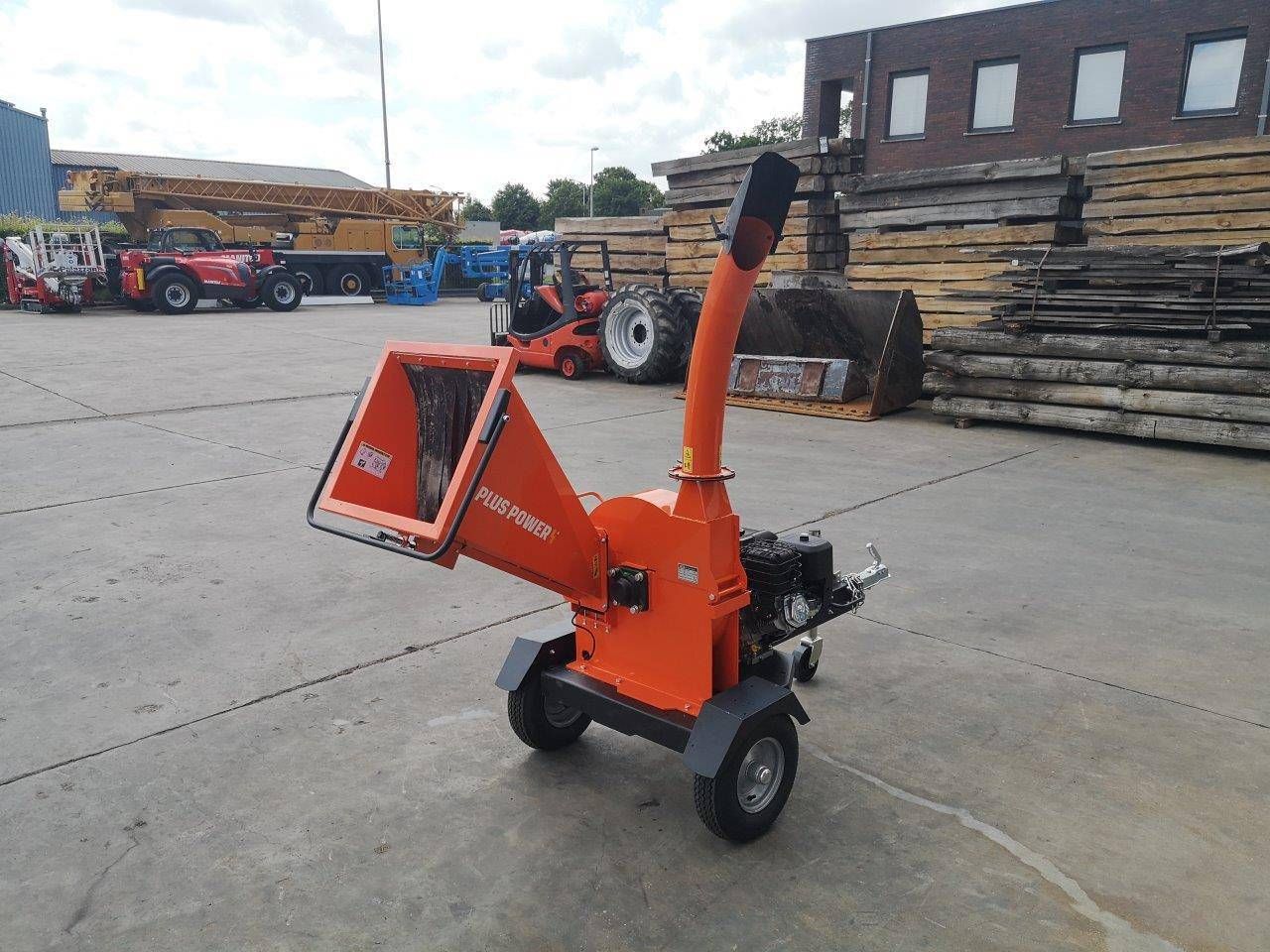 Trailed wood chipper Plus Power DGS1500 Petrol New