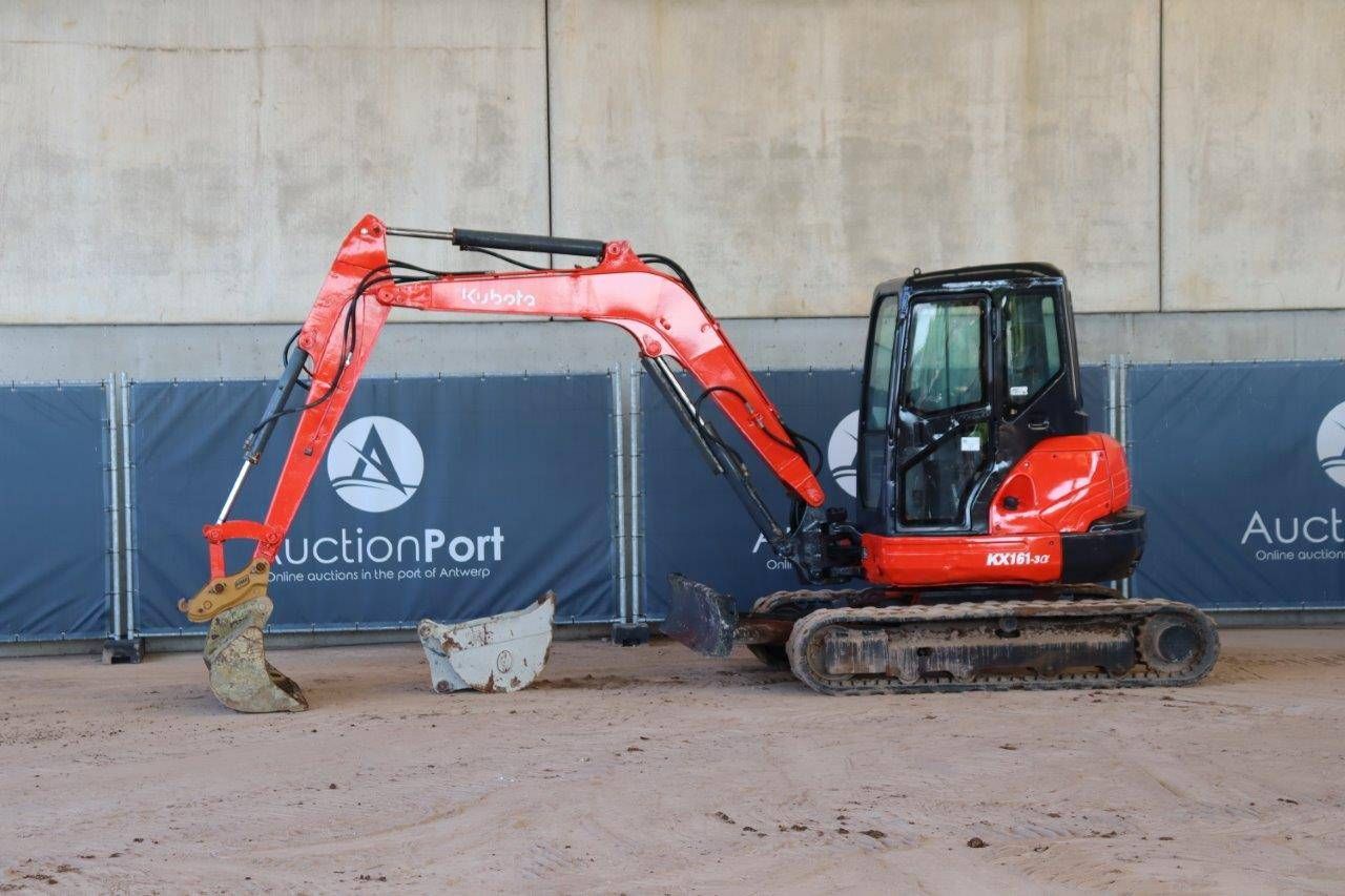 Rupsgraafmachine Kubota KX161-3SZ Diesel 47pk 2015