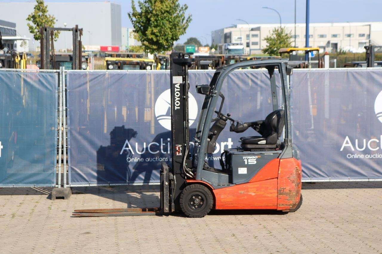 Forklift Toyota BFBET15 Electric 1500kg 4.7m 2012 (Margin)