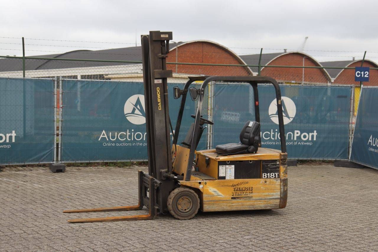 Daewoo B18T Electric Forklift 1800kg 4m 1998
