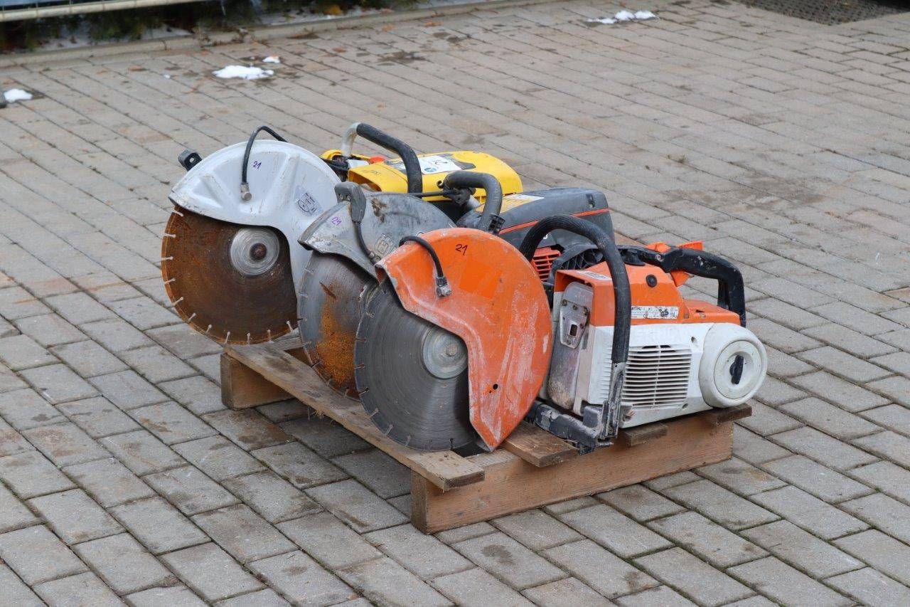 Lot of Concrete Saws Stihl/Wacker Neuson/Husqvarna Petrol