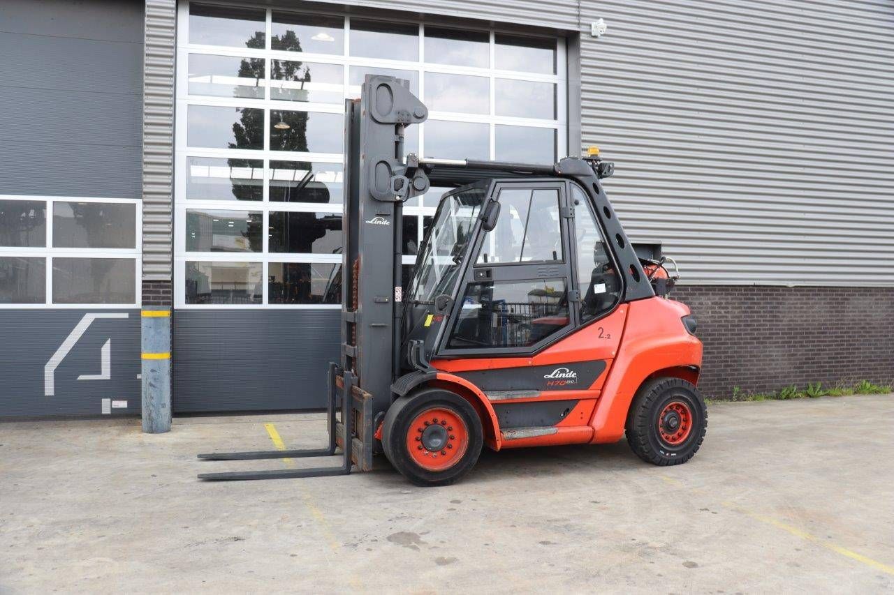 Forklift Linde H70T-03 LPG 7000kg 6.65m 2016