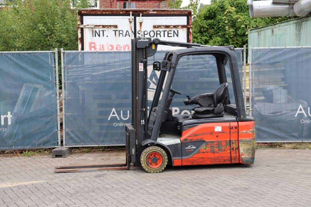 Linde E16L-02 Electric Forklift 1600kg 2020