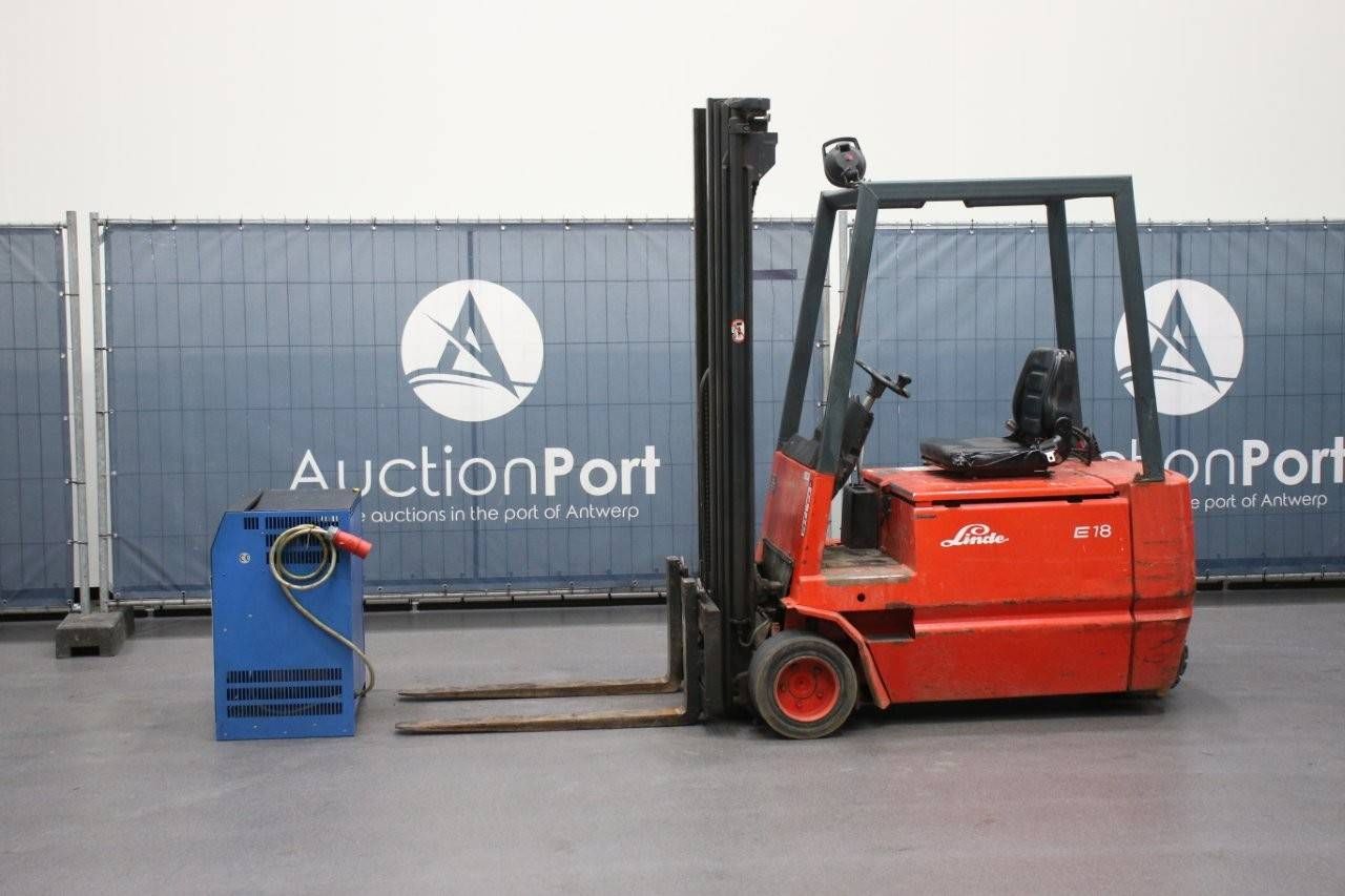 Forklift Linde E18 Electric 1750kg 4.6m 1992