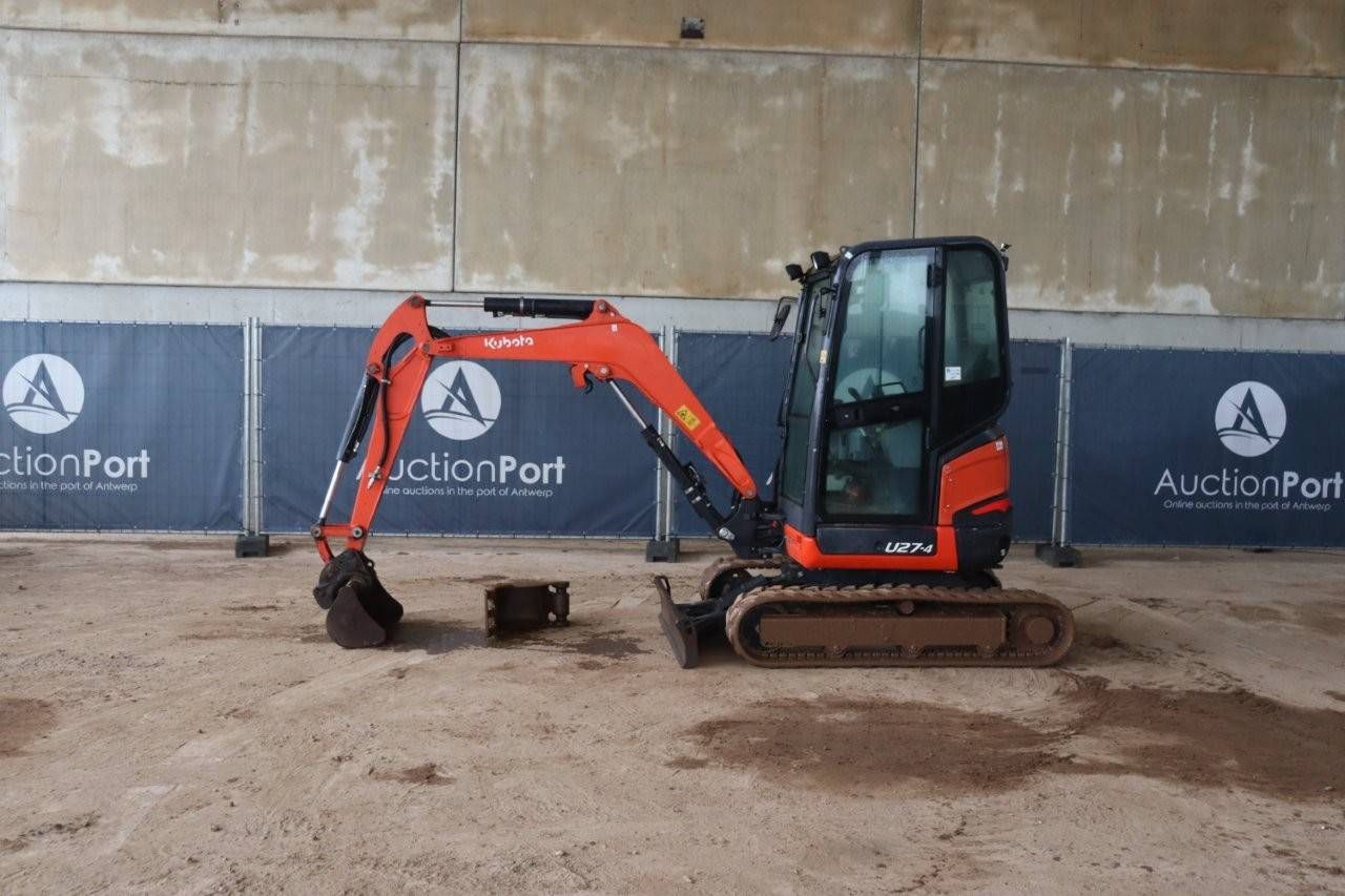 Crawler excavator Kubota U27-4 Diesel 2017