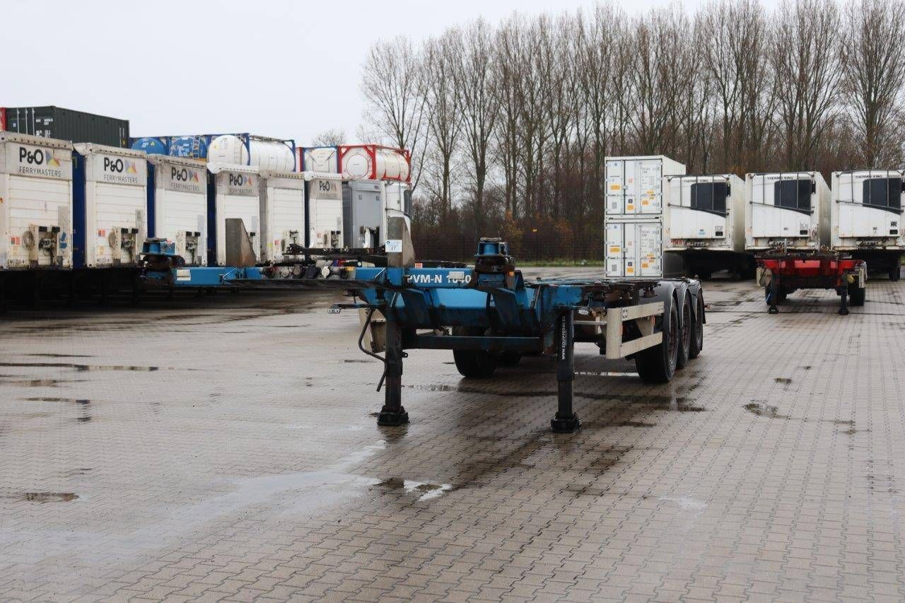 Van Hool 40FT High Cube Chassis Disc Brakes Lift Axle