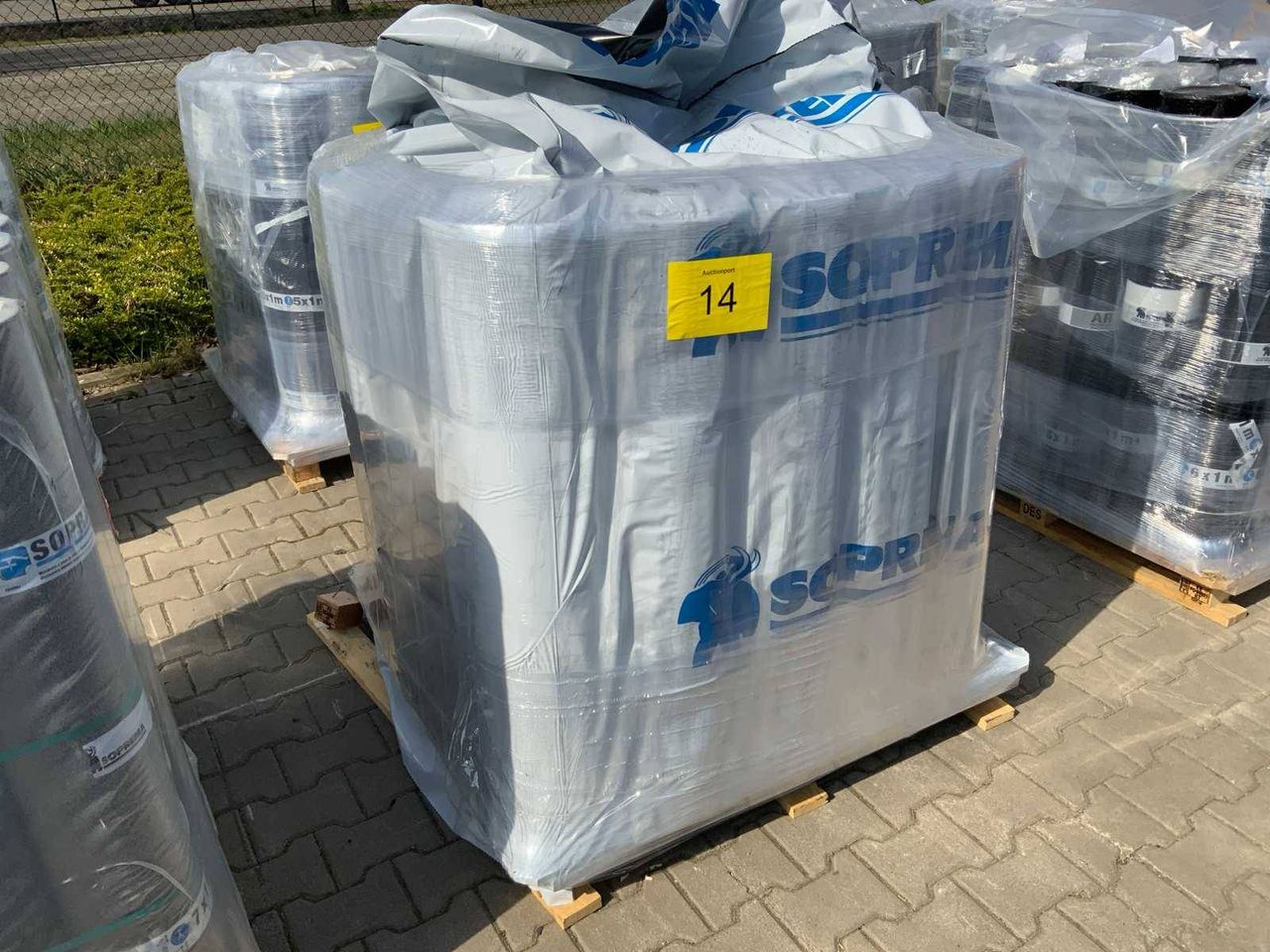 Pallet Roofing Felt New