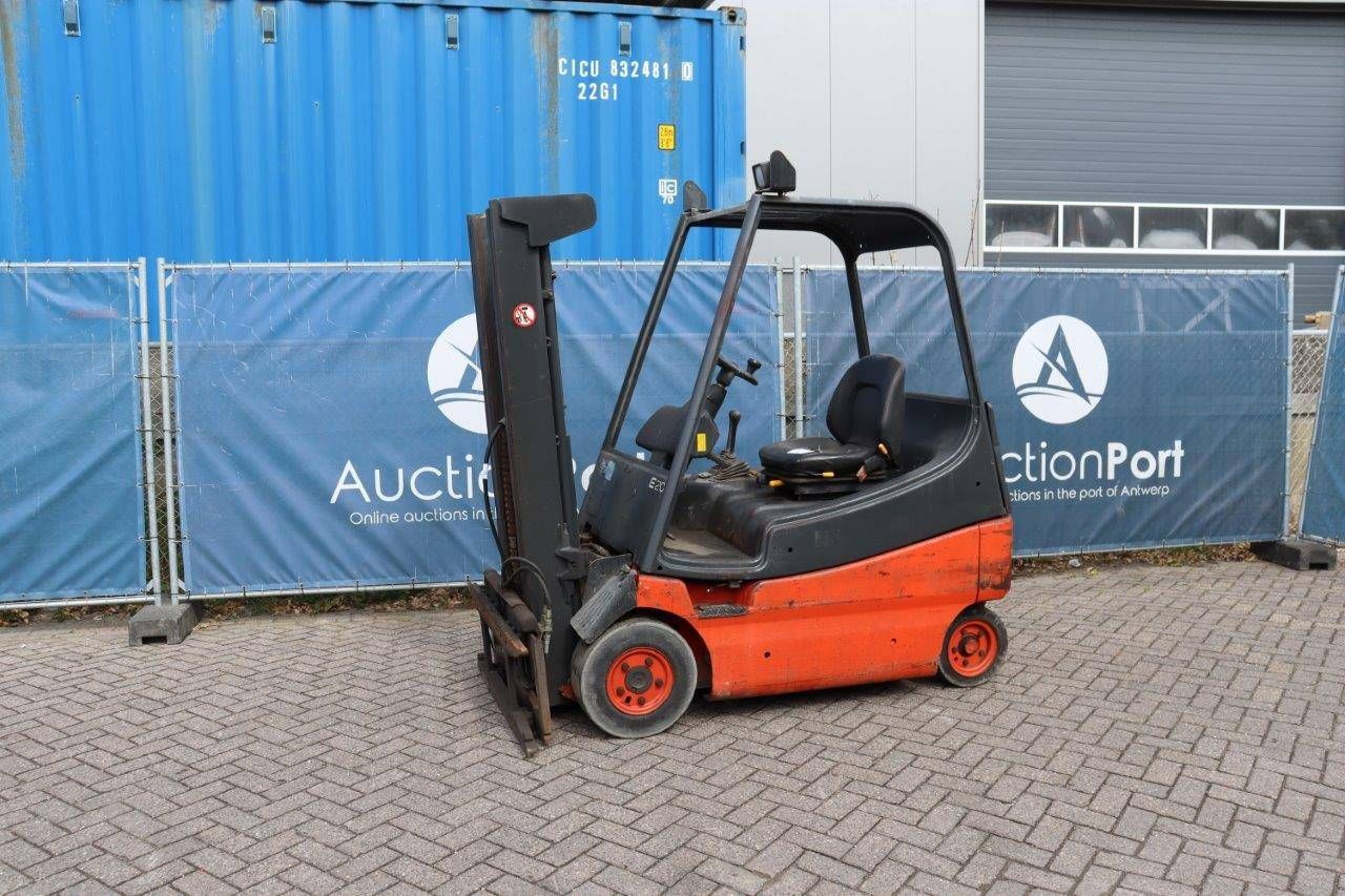 Forklift Linde E20L Electric 2000kg 4.45m 1999