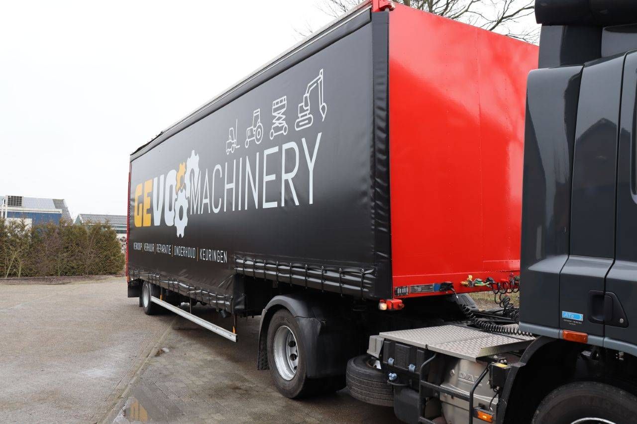 Curtainsider trailer Nooteboom OSDL-20 1984