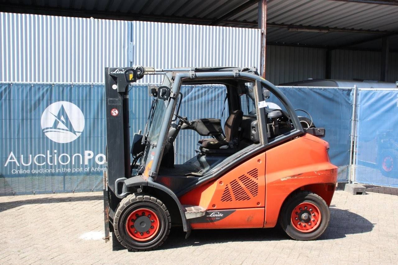 Forklift Linde H50T-02/600 Diesel 5000kg 2014