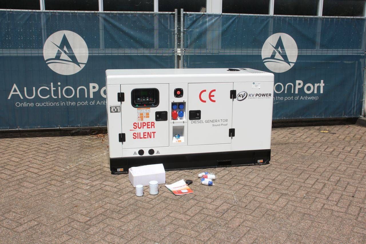 Generatore KV Power Ricardo GFS-24 Diesel 30kVA 2026 Nuovo