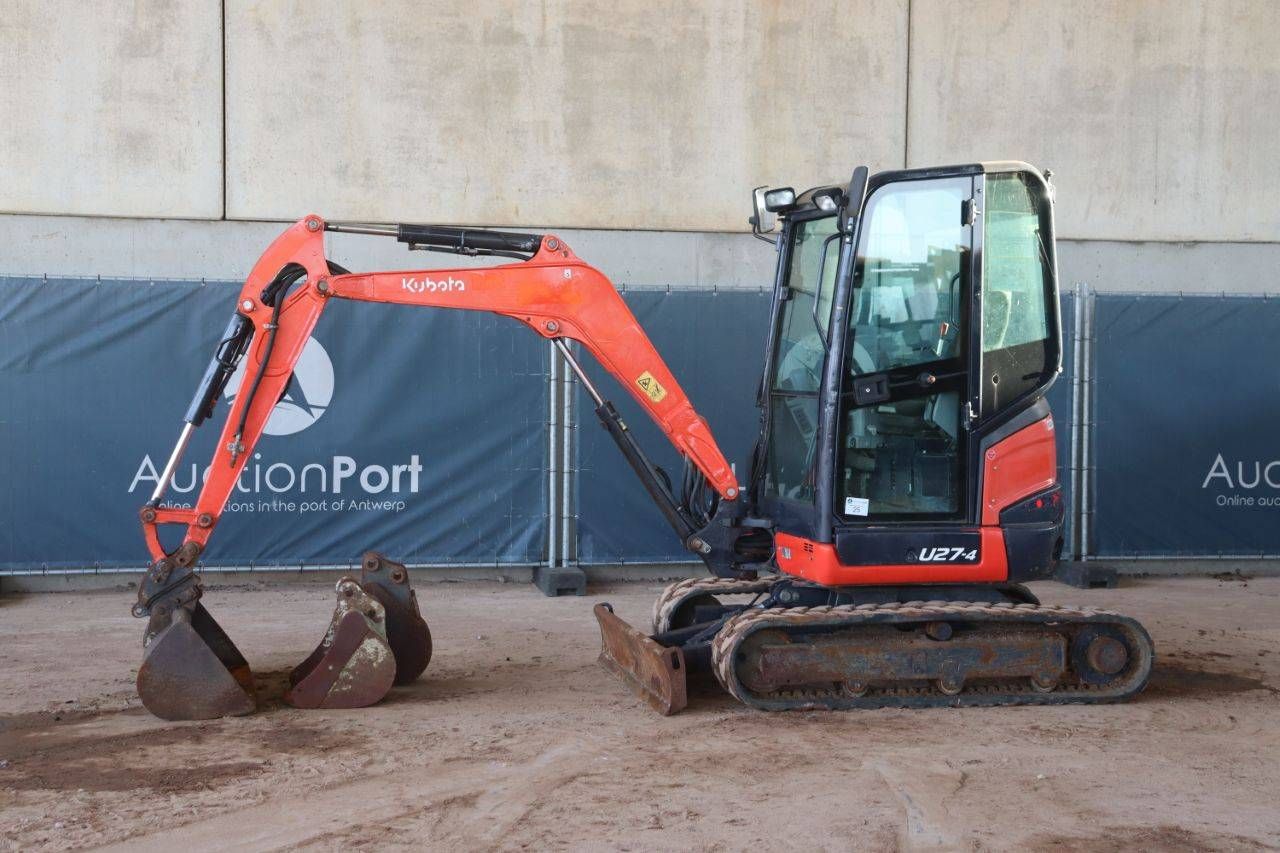Crawler excavator Kubota U27-4 Diesel 15.5kW 2016