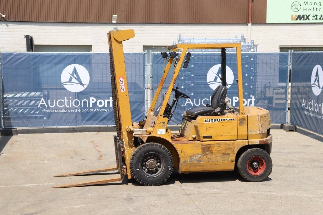 Forklift Mitsubishi FG 2.0 Diesel 2000kg 3.5m 1978