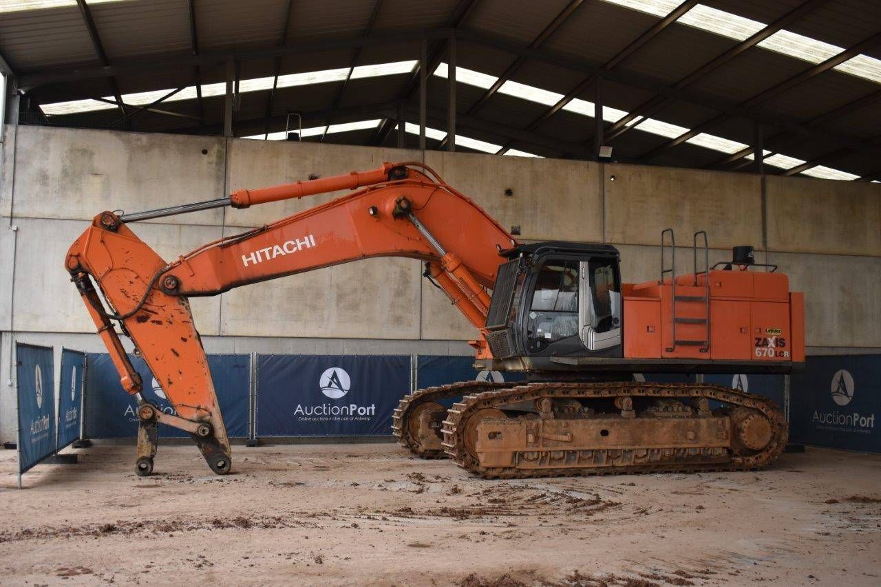 Crawler excavator Hitachi Zaxis 670LCR Diesel