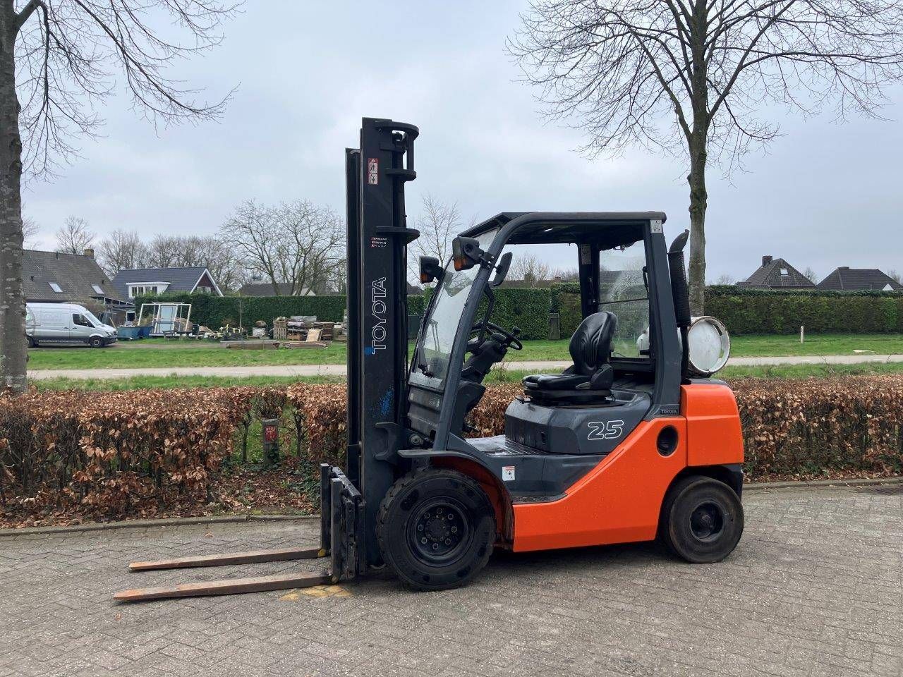 Forklift Toyota 02-8FG25 LPG 2500kg 4m 2008