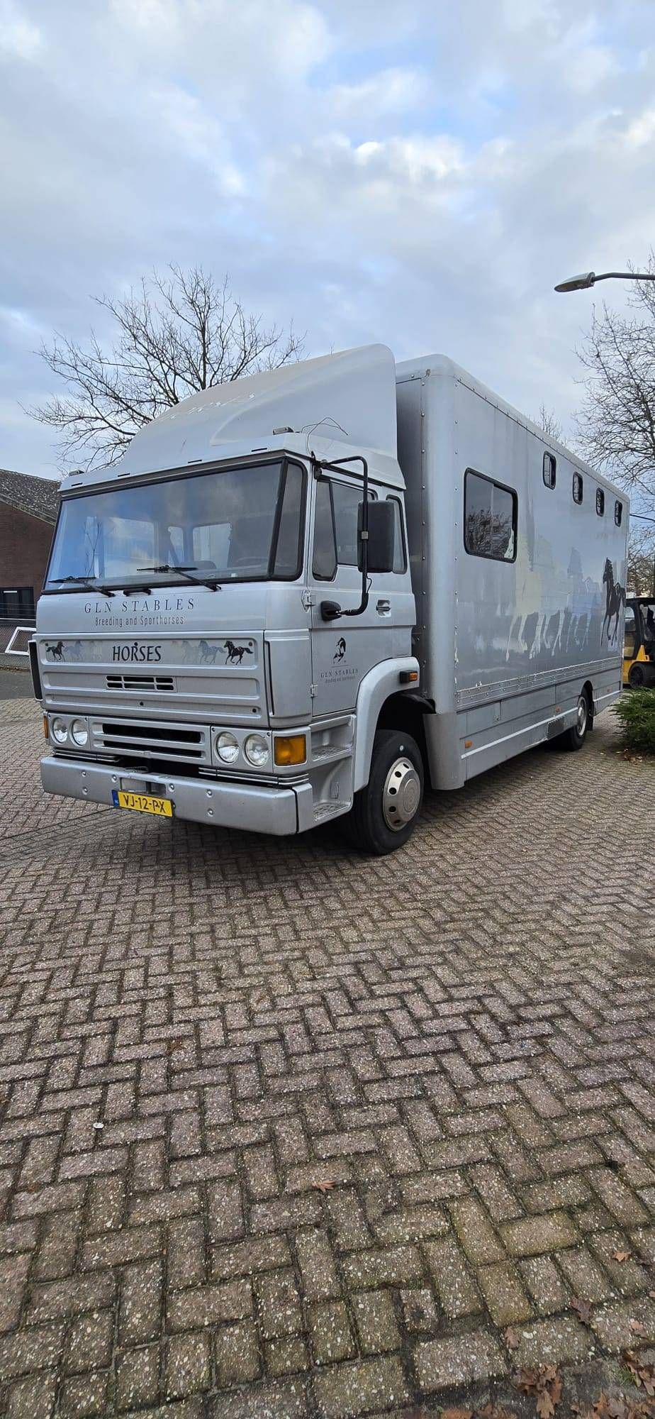 Horse trailer DAF AE64NT Diesel 158 hp 1990