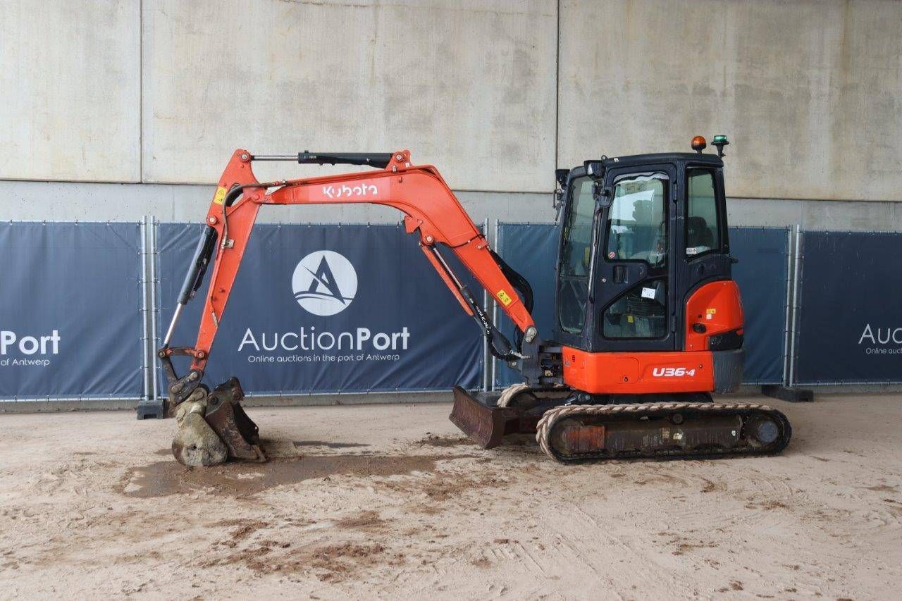 Mini digger Kubota U36-4 Diesel 2018