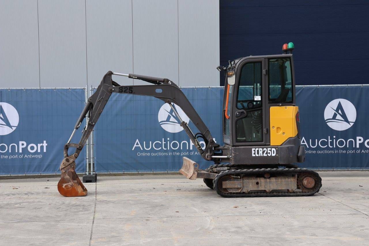 Mini digger Volvo ECR25D Diesel 21hp 2019