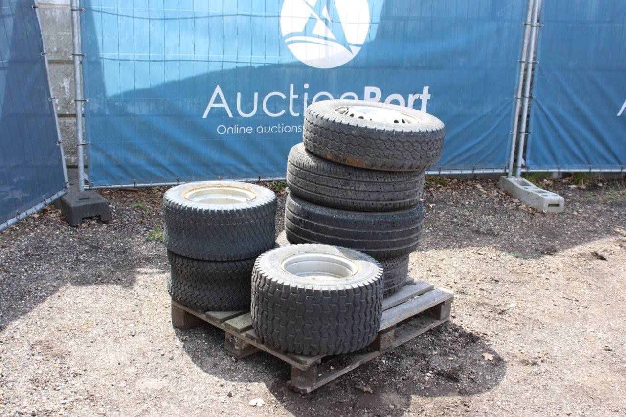 Lot of Various Tires with Rim