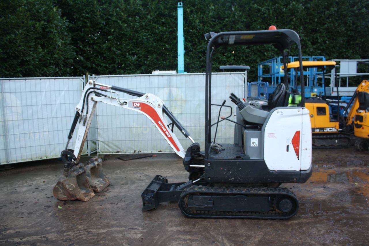Mini digger Bobcat E17 Diesel 2020