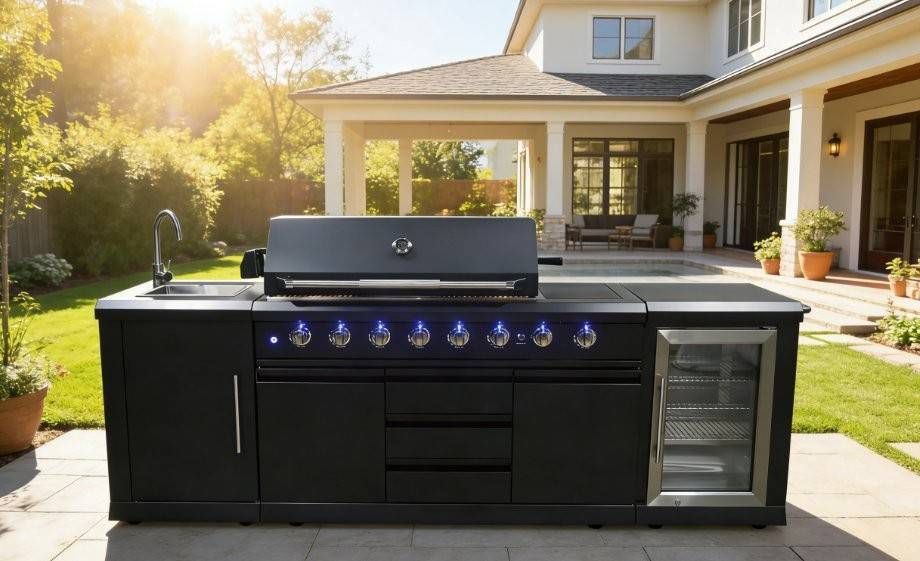 Six Burner Barbecue New