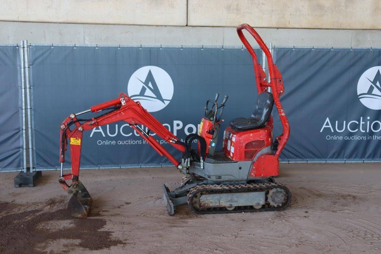 Mini digger Yanmar SV08-1A Diesel 10hp 2014