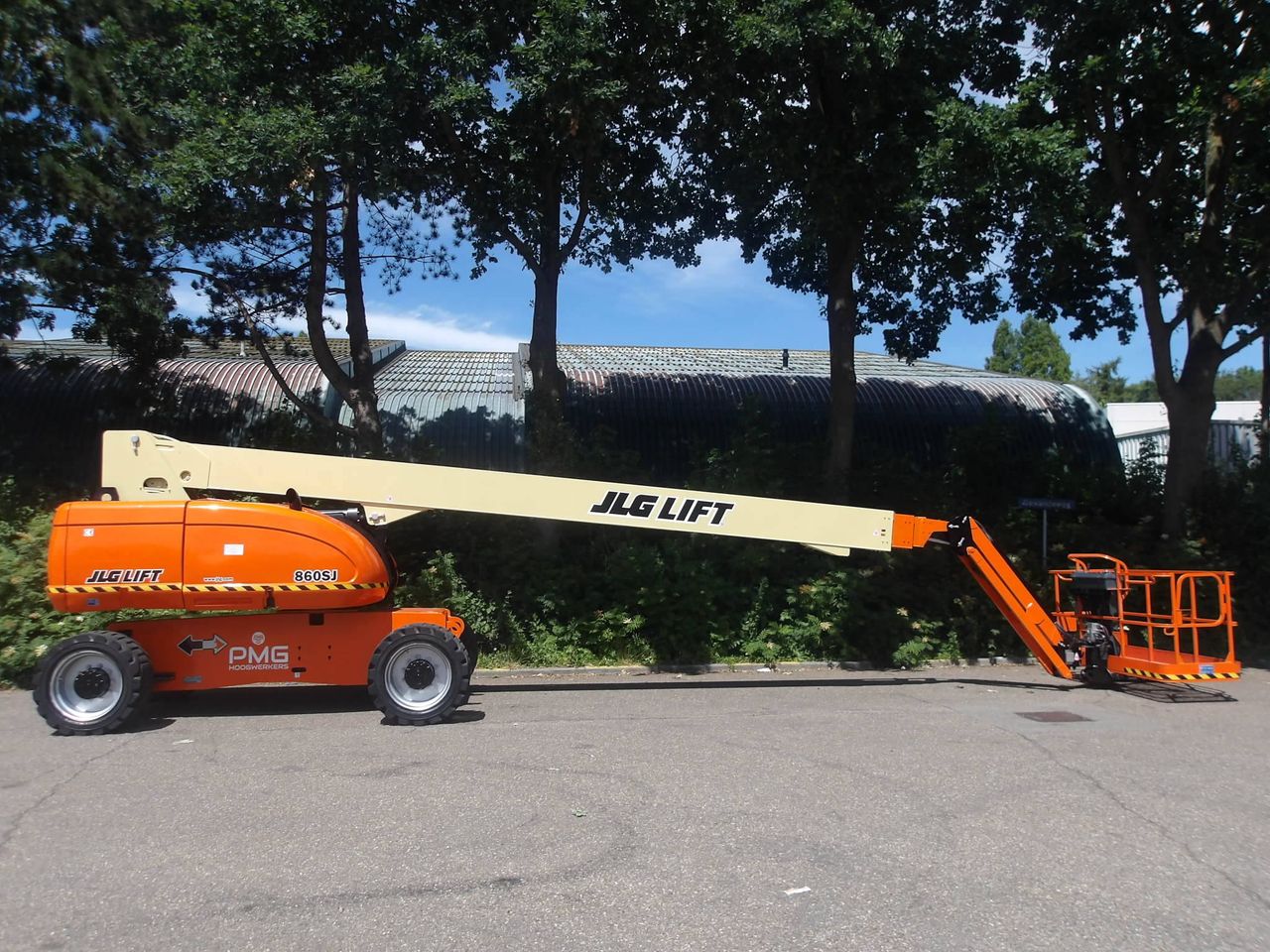 Telescopic boom lift JLG 860SJ Diesel 28.21m 2014