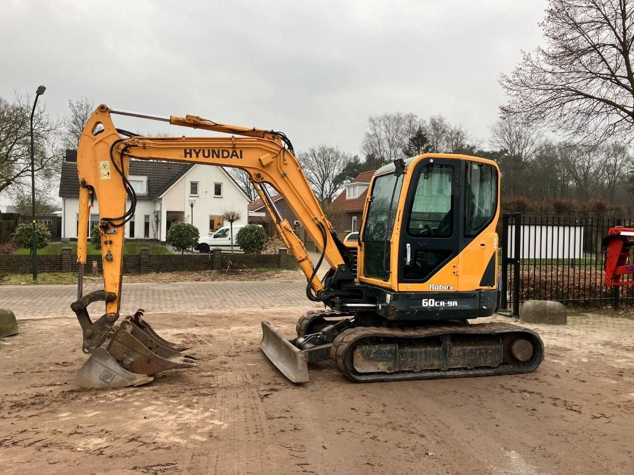 Crawler excavator Hyundai Robex 60CR-9A Diesel 2015