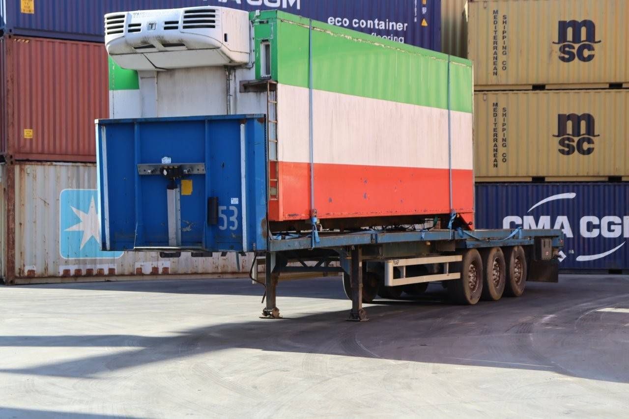 Flatbed Trailer LAG O-3-39 LS2 2007