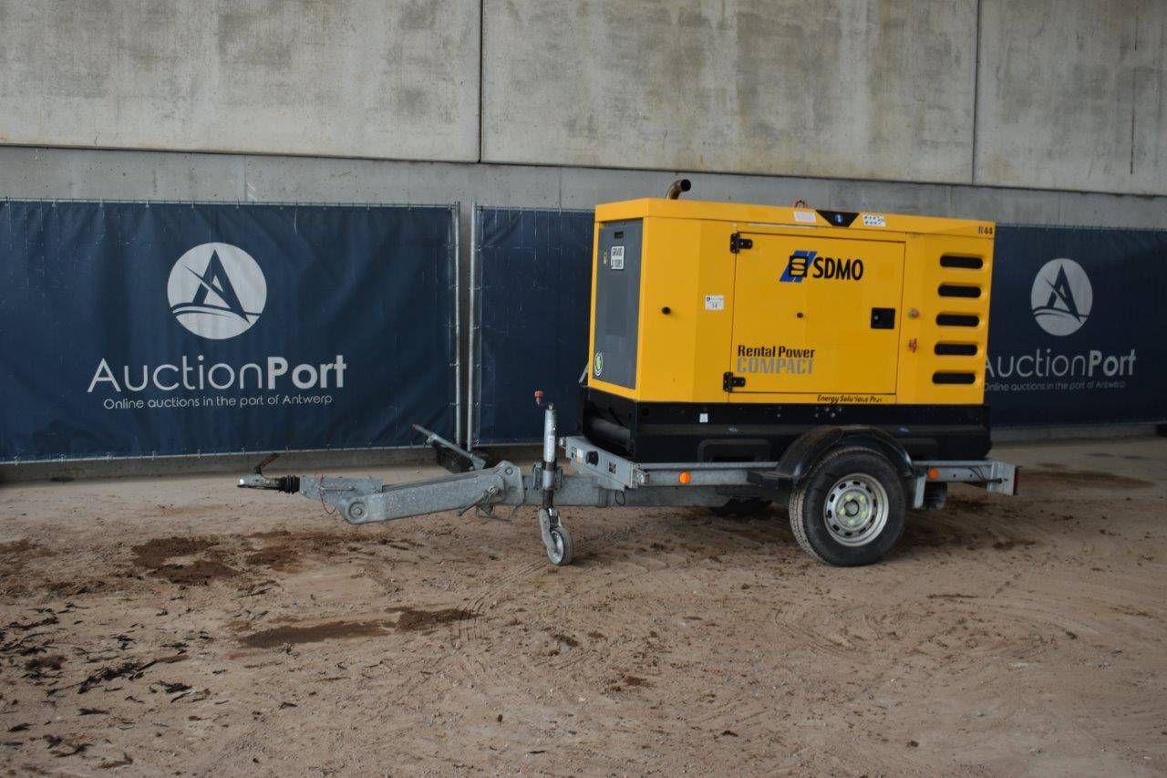 Towable Generator SDMO R44 Diesel 40kVA