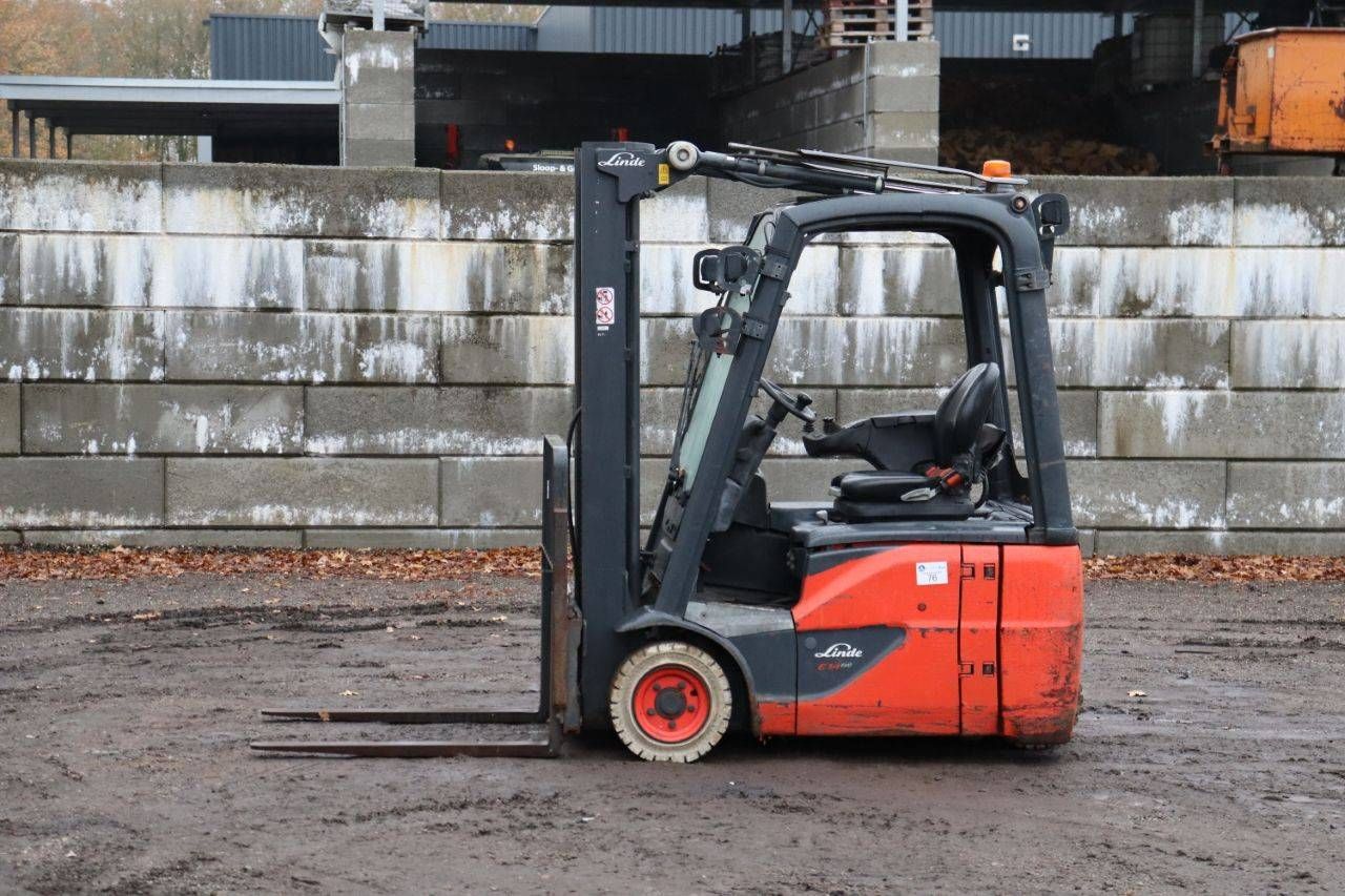 Forklift Linde E14-02 Electric 1400kg 7m 2017