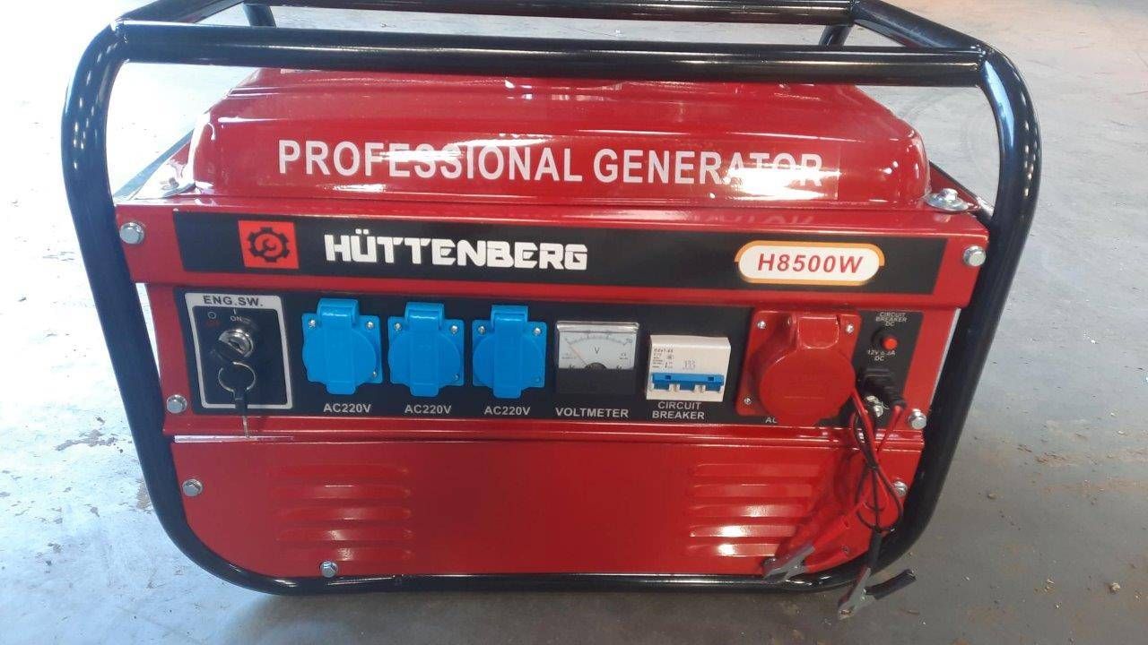 Generador Hüttenberg H8500W Gasolina Nuevo