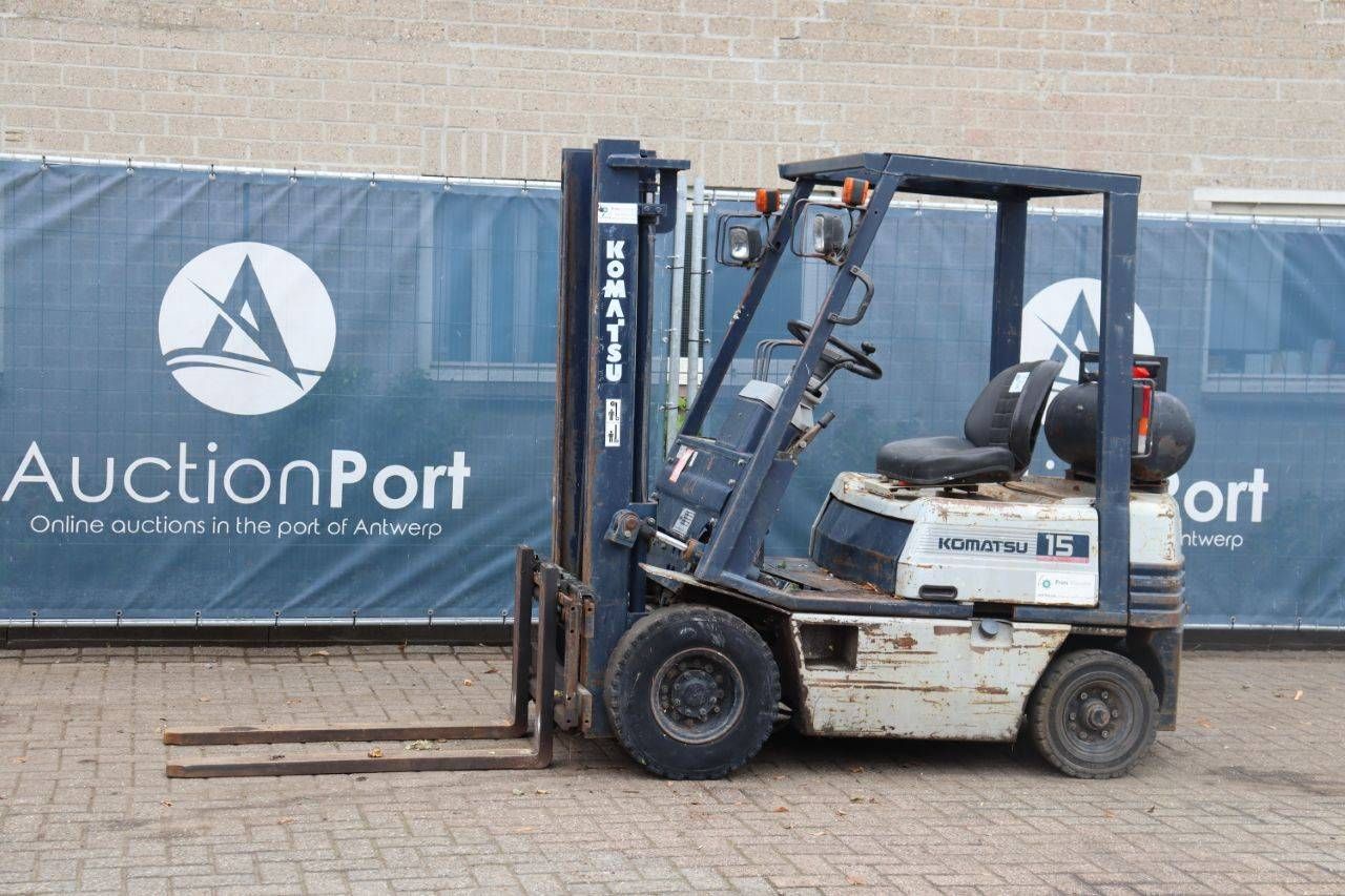 Forklift Komatsu FG 4-15 LPG 1500kg 4m 1990