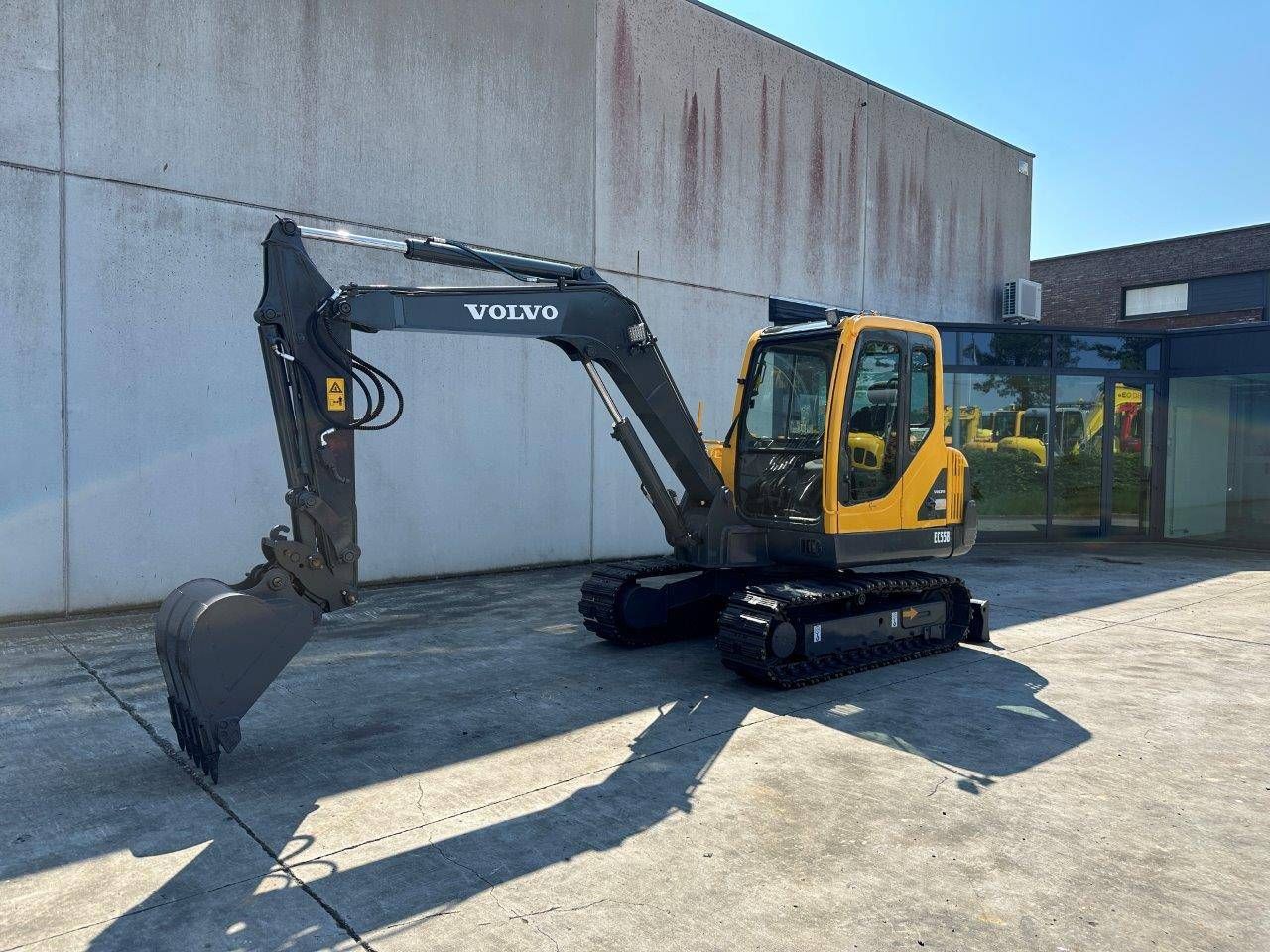 Rupsgraafmachine Volvo EC55B Diesel 50pk 2011
