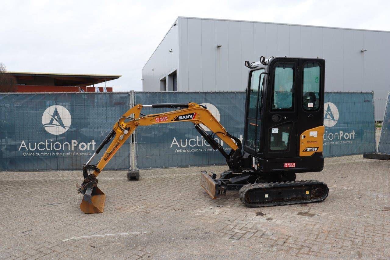 Mini digger Sany SY18C Diesel