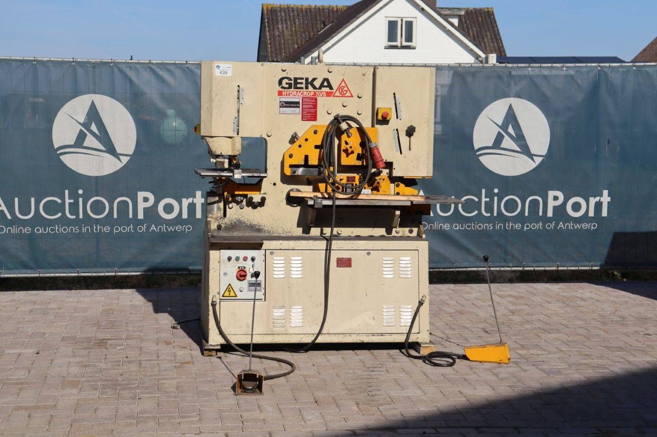 Punching machine GEKA HYDRACROP 70/S