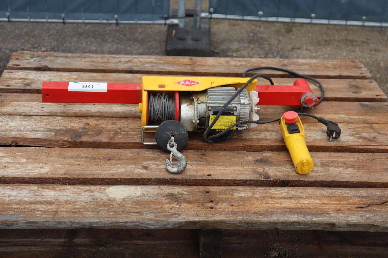 Verricello elettrico AA-Lift da 12 m