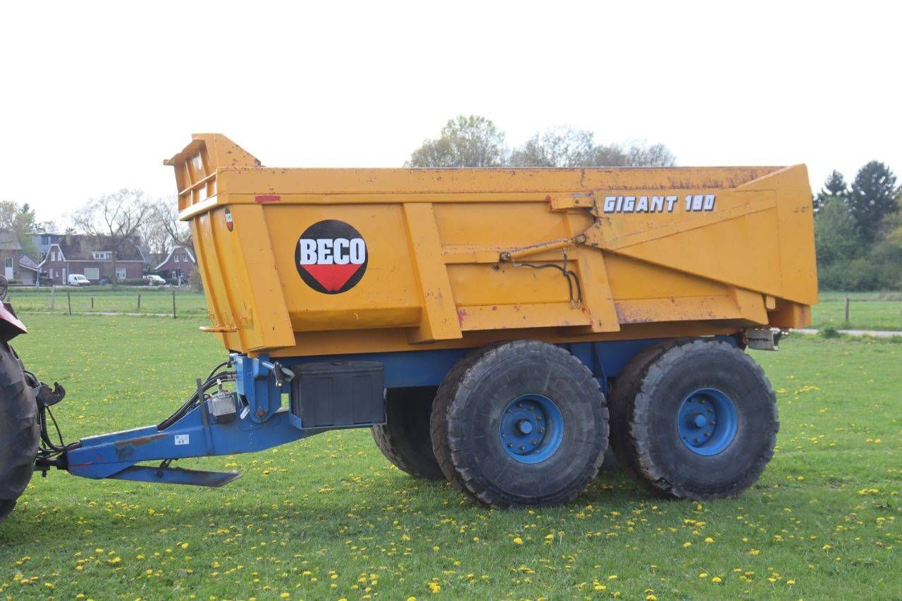 Agricultural Tipper Beco GIGANT 180 2001
